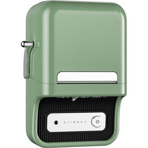 Niimbot B21 Pro zöld + címke tekercs kép