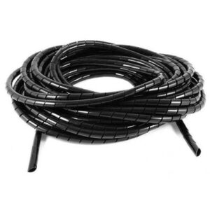 NEDIS Kábelrendező, 100 mm átmérőjű (10 m), fekete kép