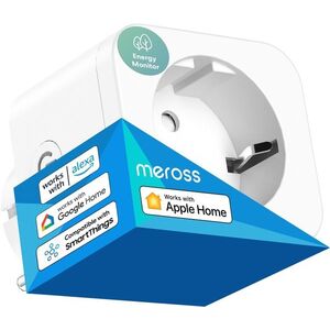 Meross Smart Wi-Fi Plug with Energy Monitor kép
