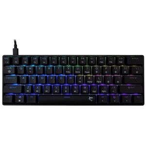 White Shark SHINOBI 2, blue switch, fekete - US kép