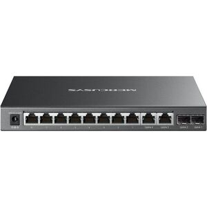 Mercusys MS112GMP, 12xGb (8xPoE+) desktop switch kép