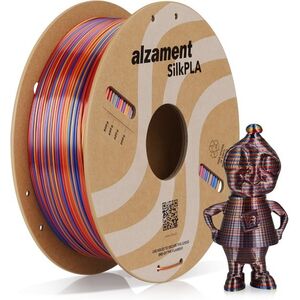 Alzament PLA Silk Candy 1 kg Red + Gold + Blue kép