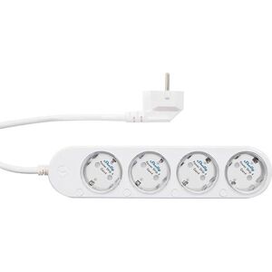Shelly Powerstrip 4, teljesítménymérés, WiFi, 4 konnektor, fehér kép