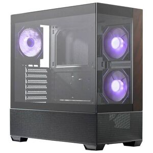 Cooler Master Elite 690 Wood Black kép