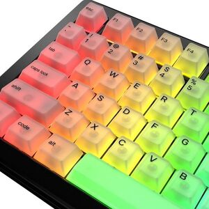 Glorious Polychroma V2 RGB Keycaps - Retail - US kép