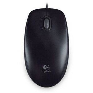 Logitech B100 Optical USB Mouse - fekete kép
