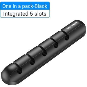Vention 5 Ports Desktop Cable Manager Black kép
