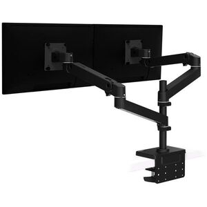 ERGOTRON LX Pro Dual Stacking Arm, asztali kétkaros tartó 2 monitorhoz, fekete kép