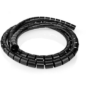 NEDIS Kábelrendező, 60 mm átmérőjű (10 m), fekete kép