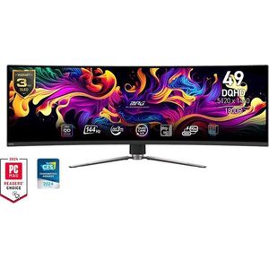 49" MSI MPG 491CQP QD-OLED kép