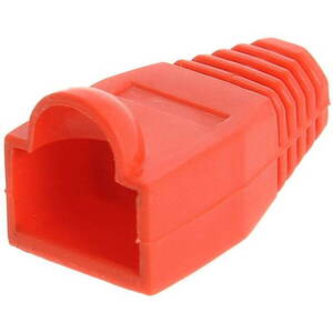 Datacom RJ45 törésgátló, műanyag, piros, 10-pack kép
