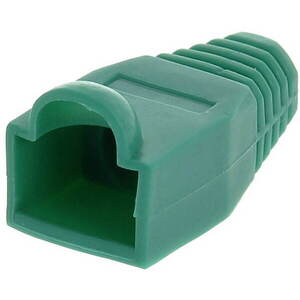 Datacom RJ45 törésgátló, műanyag, zöld, 10-pack kép