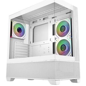 Cooler Master Elite 690 Wood White kép