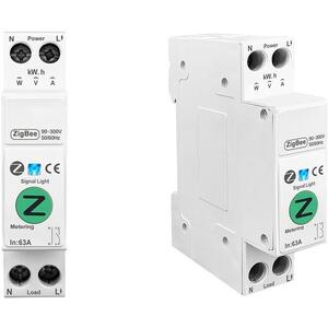 IMMAX NEO Smart egyfázisú elektronikus biztosíték, 1-63 A, fogyasztásmérés, Zigbee 3.0 kép