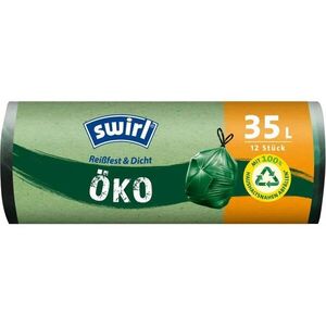 SWIRL EKO Összehúzható szemeteszsák, 35 l, 12 db kép