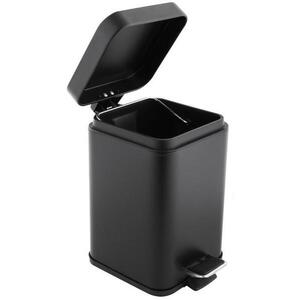 DuraHome 3 L, négyzet alakú, soft close tetővel, PIURA 51513, fekete kép
