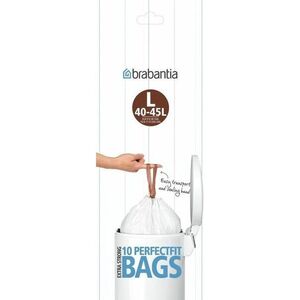 Brabantia PerfectFit zsák - 40 - 45 L (L) - 40 db, tekercsben kép