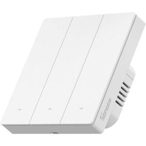 SONOFF SwitchMan Smart Wall Switch-M5 Matter (White), 3 gang kép