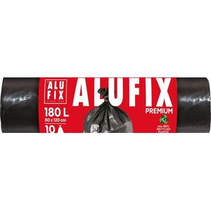 ALUFIX Premium, fekete, 180 l, 10 darab kép