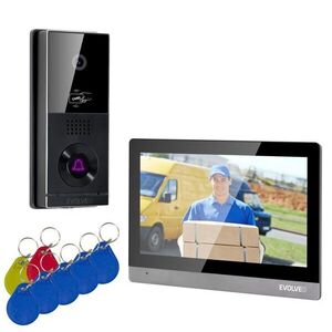 EVOLVEO DoorPhone AHD10, fekete-ezüst kép