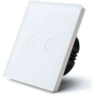 iQtech Millennium, WiFi 2x NoN Smartlife kapcsoló, fehér kép