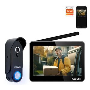 EVOLVEO DoorPhone W7, fekete monitor kép