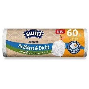 SWIRL összehúzható hulladékgyűjtő zsákok 60 l, 8 db kép