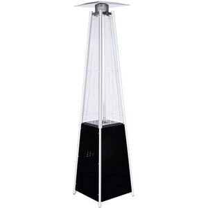 MultiGarden BFH-A-PC Teraszfűtő, gázos, üvegborítással, 13 kW, fekete kép