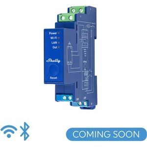 Shelly Pro 0-10 V DIN sínes dimmer, WiFi, LAN kép