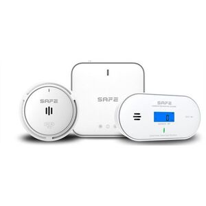 SAFE SET FIRE & CO - 1× SAFE50HUB-WRF, 1× SAFE10Y30-RF, 1× SAFE10YDCO-RF kép