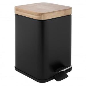 DuraHome Loreto 43945, 3 l, szögletes, bambusz fedéllel, fekete kép
