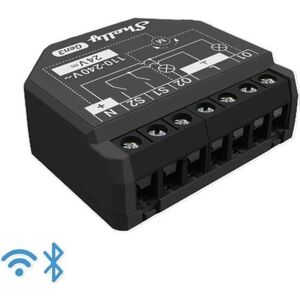 Shelly Gen3 2PM, redőnyvezérlő modul fogyasztásméréssel, Wi-Fi kép