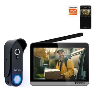 EVOLVEO DoorPhone W7, ezüst monitor kép