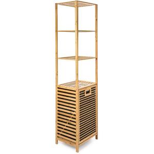 G21 40, 5 × 33 × 160 cm, 4 polccal, szövetbetéttel, 30 l, bambuszból kép