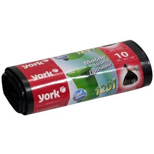 YORK Erős szemeteszsák 120 l, 10 db kép