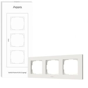 AQARA Switch Frame H2 EU (3-gang) (FE-X02D), fehér kép