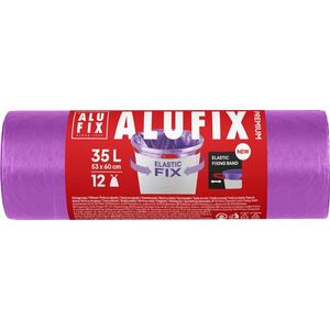 ALUFIX Elastic Fix, lila, 35 l, 12 darab kép