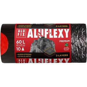 ALUFIX Premium, fekete, 60 l, 10 db kép