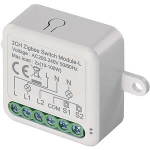 EMOS GoSmart IP-2104SZ kapcsolómodul, ZigBee, 2 csatornás (nem igényel N vezetéket) kép
