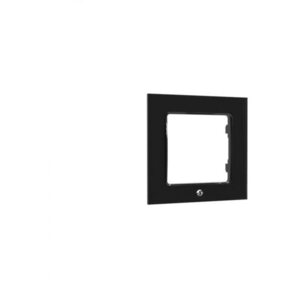 Keret Shelly WS kapcsolóhoz, fekete, (80 mm x 80 mm x 10 mm) kép