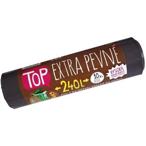 VIPOR LDPE Top Extra szilárd 240 l, 10 db, barna kép