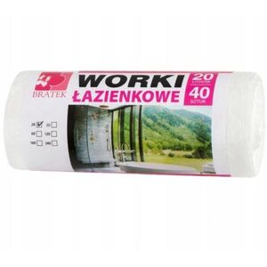 BRATEK Szemeteszsák 20 l, 40 db kép