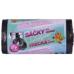 VIPOR HDPE 60 l, 50 db, fekete kép