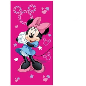 JERRY FABRICS Minnie Fürdőlepedő, Pink 05, 70×140 cm kép