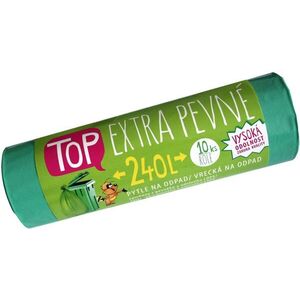 VIPOR LDPE Top Extra szilárd 240 l, 10 db, zöld kép