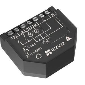 EZVIZ T36-R100-WM okos WiFi kapcsolómodul, 2 csatorna, fogyasztásmérés kép