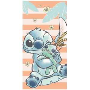 JERRY FABRICS Lilo és Stitch Fürdőlepedő, Tropical Hugs, 70×140 cm kép