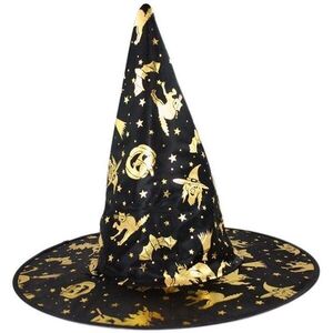 Rappa Gyermek boszorkány/varázsló kalap, halloween, 27 cm kép