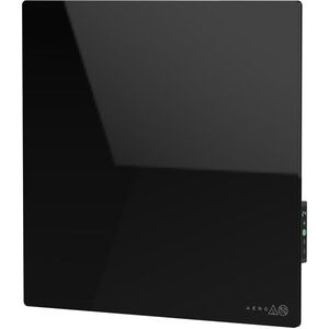 AENO GH12s Quadro okos fűtőtest, infravörös + konvekciós, edzett üveg, 500 W, 50 × 50 cm, fekete szí kép