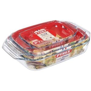 PYREX Sütőtál készlet, 3 db, 1, 4 l + 3 l + 4 l kép